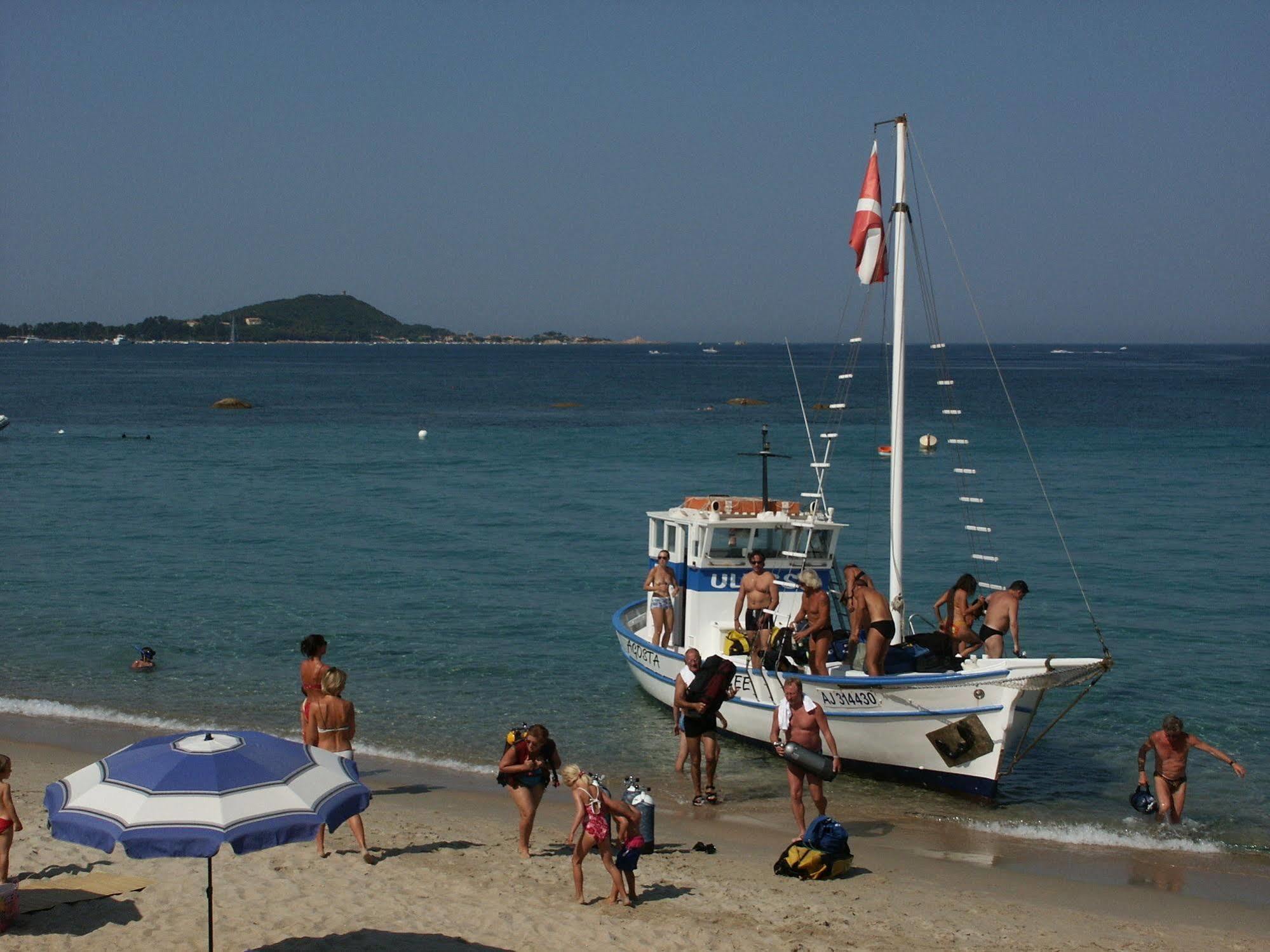 Hotel-Motel Agosta Plage Porticcio  Luaran gambar